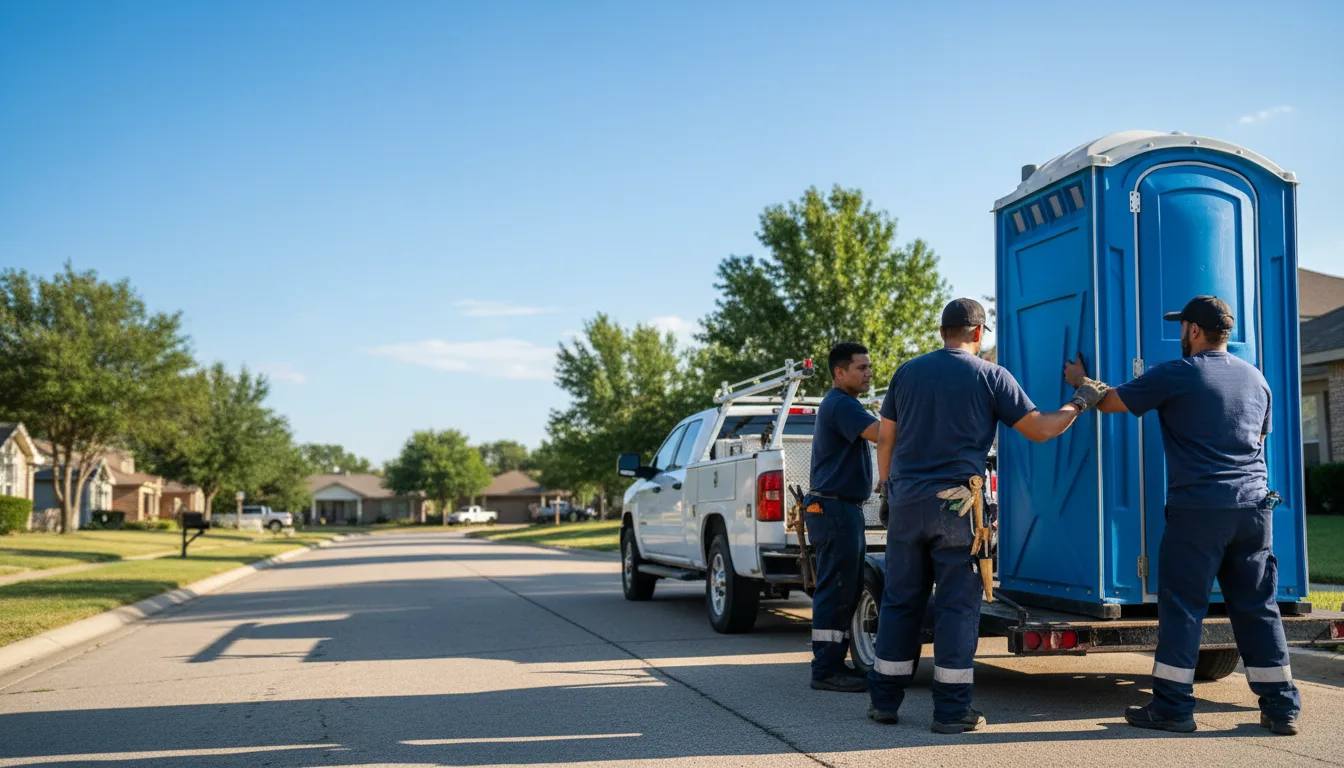 Portable Toilet Rental in May, OK near me